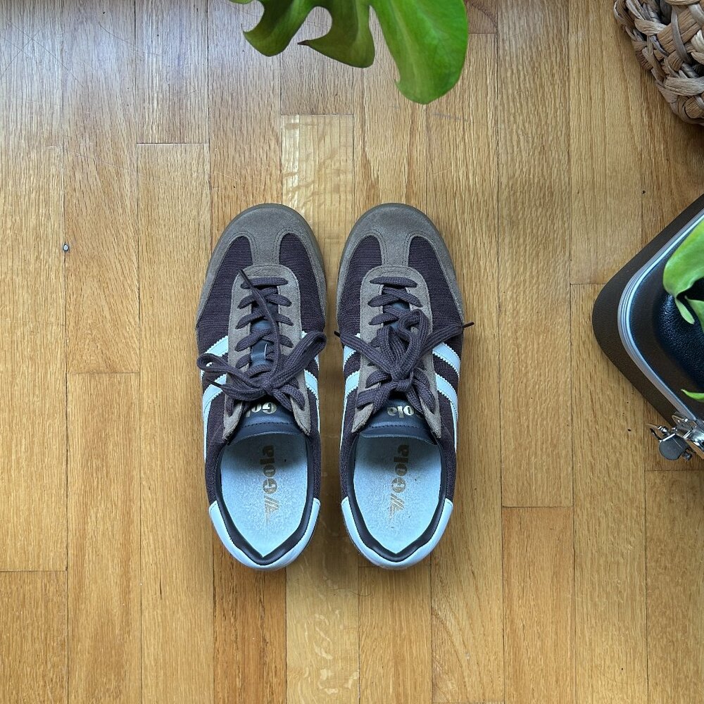 Brown Gola Tornado Sneaker